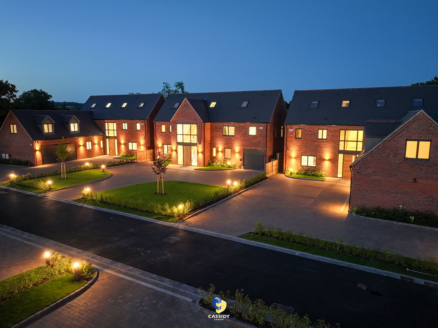 Residential newbuild — completed development