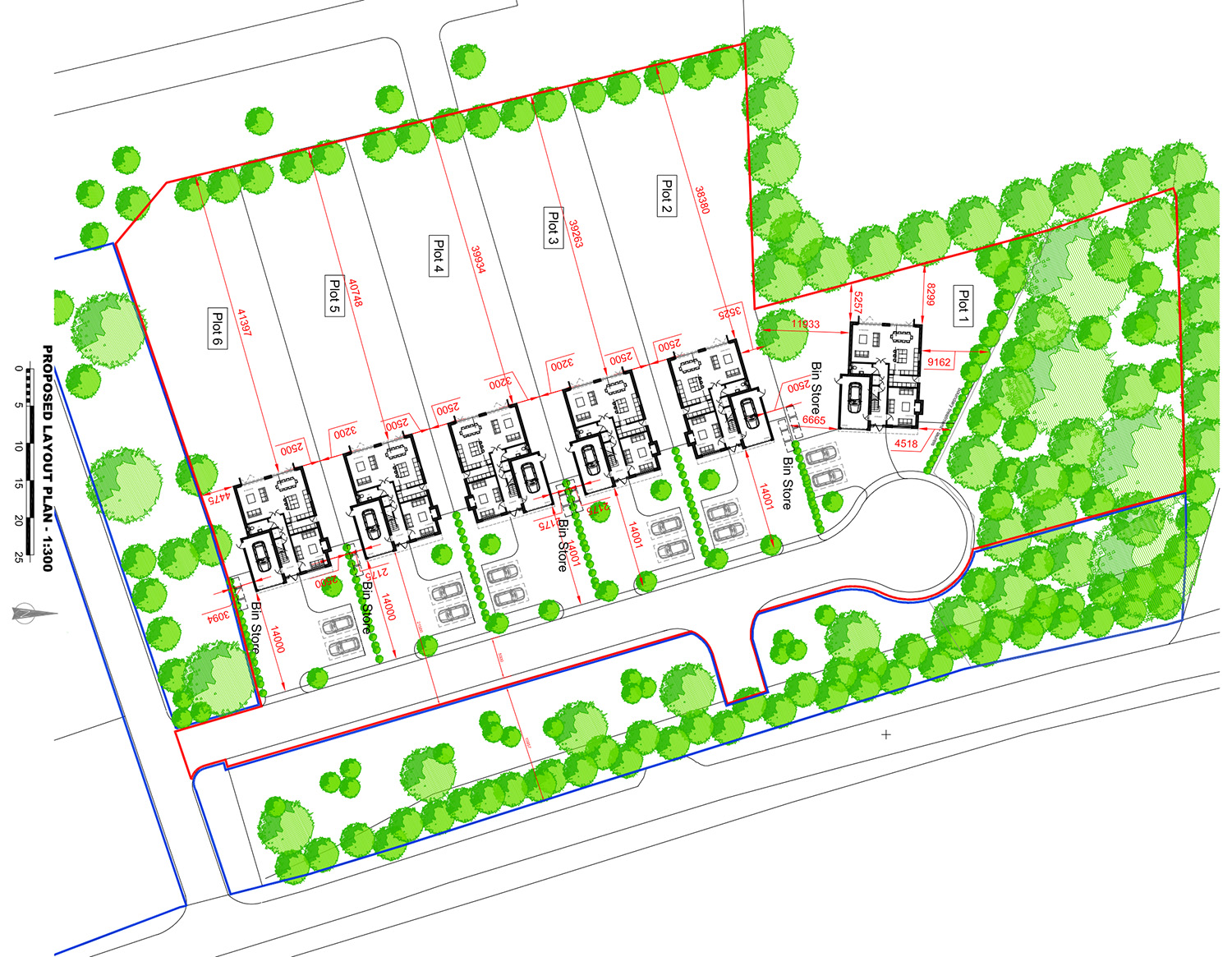 Land agency and planning — proposed site layout